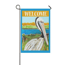 Load image into Gallery viewer, Louisiana Pelican Garden Flag
