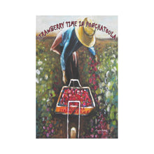 Load image into Gallery viewer, Strawberry Time Garden Flag