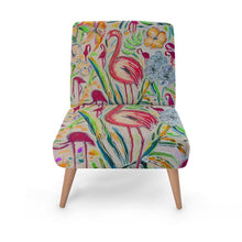 Load image into Gallery viewer, Occasional Chair, Flamingo print