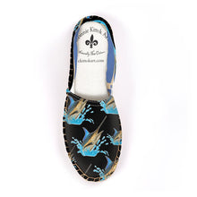 Load image into Gallery viewer, Blue Marlin Espadrilles Black
