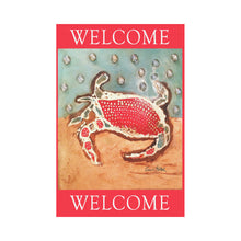 Load image into Gallery viewer, Louisiana Crab Garden Flag