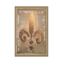 Load image into Gallery viewer, Fleur De Lis Garden Flag