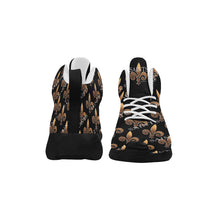 Load image into Gallery viewer, Fleur De Lis Men's Basketball Shoe Black
