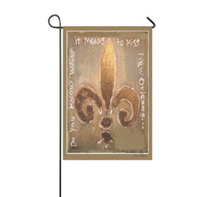 Load image into Gallery viewer, Fleur De Lis Garden Flag