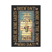 Load image into Gallery viewer, Keeping the Faith Saints Flag