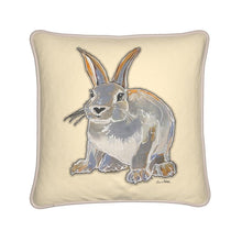 Load image into Gallery viewer, 12" x 12" Peter Rabbit Silk Pillow