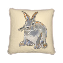 Load image into Gallery viewer, 12" x 12" Peter Rabbit Silk Pillow