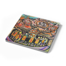 Load image into Gallery viewer, Carousel_Bar_Coaster_Set_of_4_SquareStoneCoaster_Angle_Mockup.png_16150499