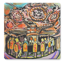 Load image into Gallery viewer, Carousel_Bar_Coaster_Set_of_4_SquareStoneCoaster_Flat_Mockup.png_16150498