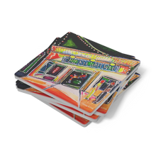 Load image into Gallery viewer, Chickie_Wah_Wah_Coaster_set_of_4_SquareStoneCoaster_Stack_Mockup.png_16150628