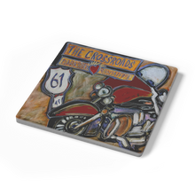Load image into Gallery viewer, Coaster_set_of_4_Mississippi_Cross_Roads_SquareStoneCoaster_Angle_Mockup.png_16196436