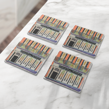 Load image into Gallery viewer, Court_of_Two_Sisters_Stone_Coaster_Set_o_SquareStoneCoaster_4pcLifestyle_Mockup.png_16078364