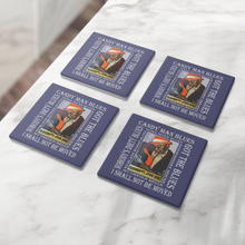 Load image into Gallery viewer, Mississippi_John_Hurt_Coaster_set_of_4_SquareStoneCoaster_4pcLifestyle_Mockup.png_16196480
