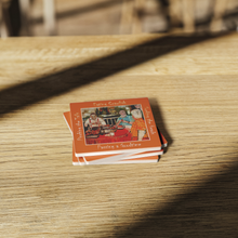 Load image into Gallery viewer, Passing_A_Good_Time_Stone_Coasters_set__SquareStoneCoaster_WoodTable_AS_Mockup.png_16196579
