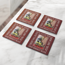 Load image into Gallery viewer, Skip_James_Stone_Coaster_set_of_4_SquareStoneCoaster_4pcLifestyle_Mockup.png_16196486