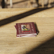 Load image into Gallery viewer, Skip_James_Stone_Coaster_set_of_4_SquareStoneCoaster_WoodTable_AS_Mockup.png_16196487