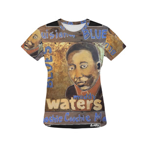 Muddy Waters All Over Print T-shirt