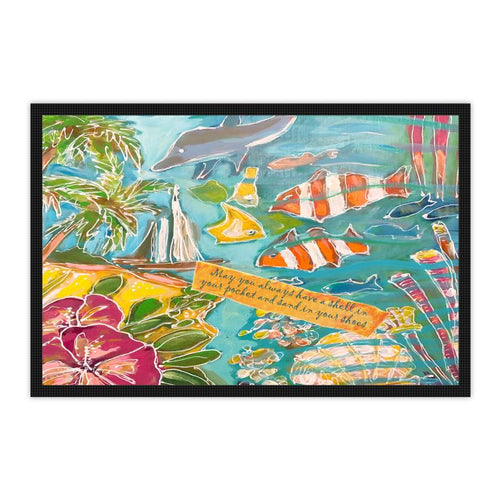 Shell In Your Pocket Door Mat
