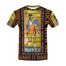 Load image into Gallery viewer, John Lee Hooker Sitting All Over Print T Shirt