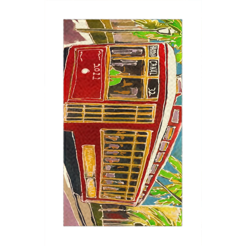 Canal St. Streetcar Floor Rug
