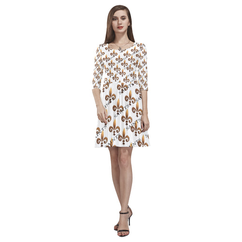 Saints Fleur De Lis Dress