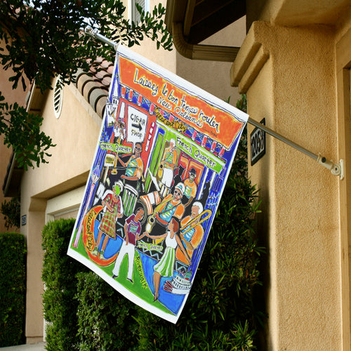 Let the Good Times Roll house flag