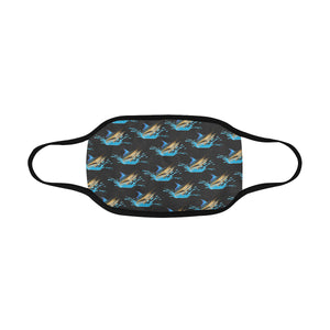 Blue Marlin face mask with filter