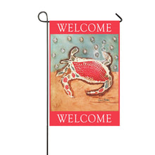 Load image into Gallery viewer, Louisiana Crab Garden Flag