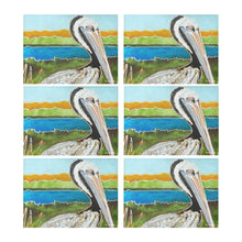 Load image into Gallery viewer, Louisiana Pelican Placemat (Set of 6)