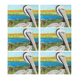 Louisiana Pelican Placemat (Set of 6)