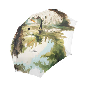 Louisiana Egret Umbrella