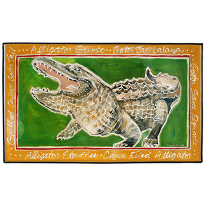 Alligator Indoor Outdoor Door Mat
