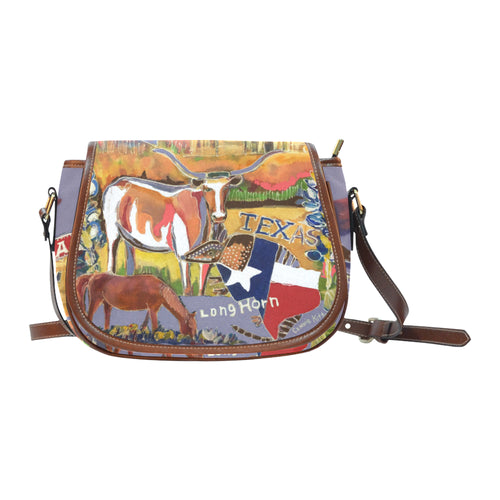Texas Saddle Bag Purse