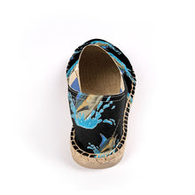 Load image into Gallery viewer, Blue Marlin Espadrilles Black