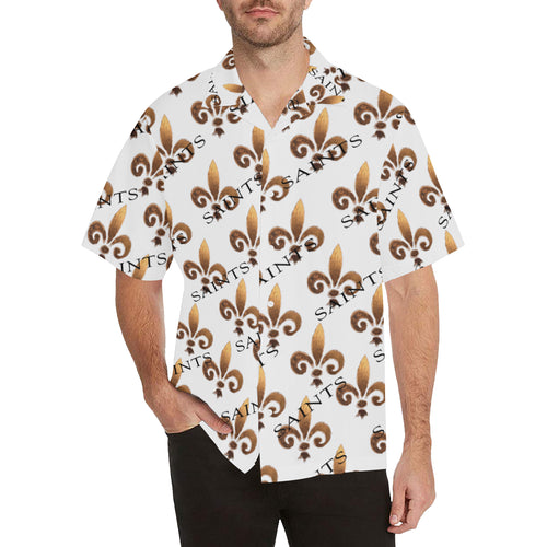 Saints Fleur De Lis Mens Shirts
