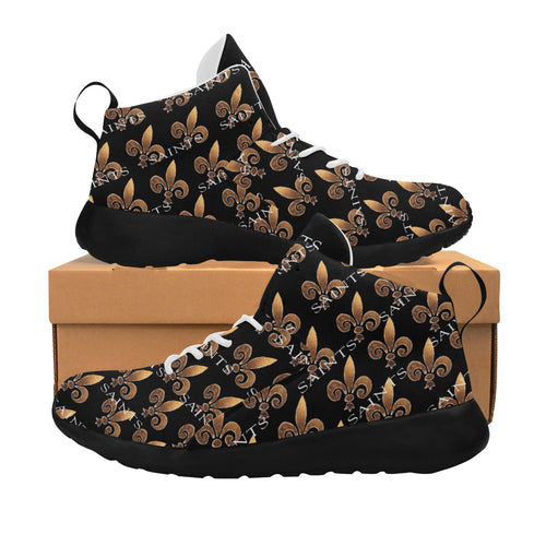 Fleur De Lis Men's Basketball Shoe Black
