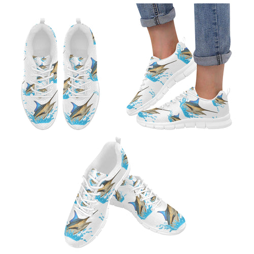 Blue Marlin Sneakers Women white