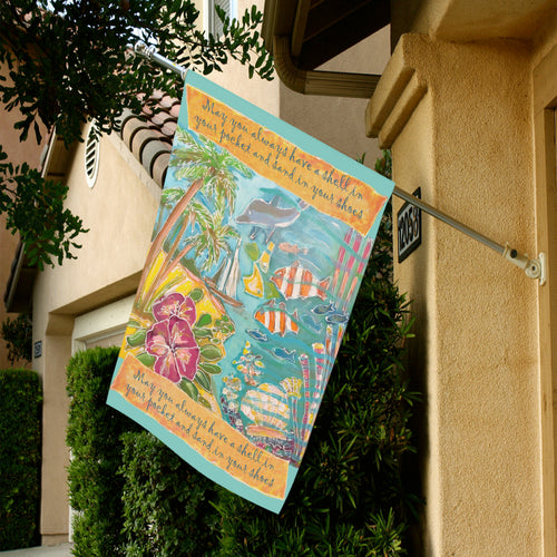 Shell In Your Pocket house flag