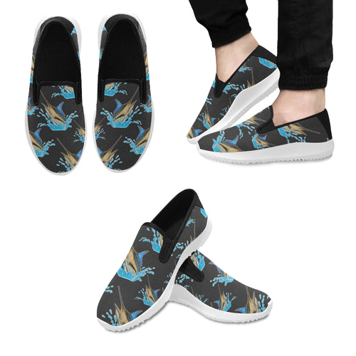 Blue Marlin Men's Slip-on Sneakers