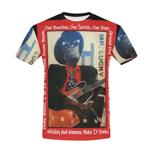 John Lee Hooker All Over Print T Shirt