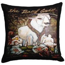 Load image into Gallery viewer, The Boeuf Gras Mardi Gras Pillow