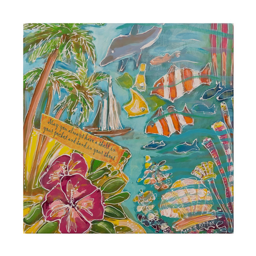 Shell In Your Pocket Cloth Napkin