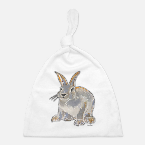 Rabbit Baby Knotted Beanie