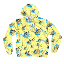 Load image into Gallery viewer, Blue Marlin All-Over Print Pullover Hoodies